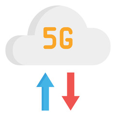  Cloud Icon, Flat style icon vector illustration, Suitable for website, mobile app, print, presentation, infographic and any other project.