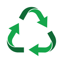 recycling icon vector