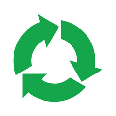 recycling icon vector