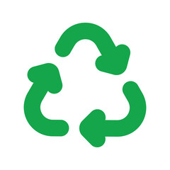 recycling icon vector