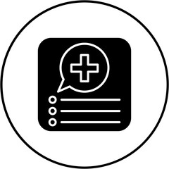 Fototapeta premium Medical App Icon