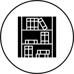 Bookshelf Icon