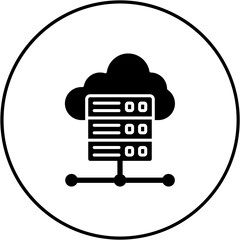 Cloud Server Icon