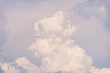 Sky background, blue sky with cloud