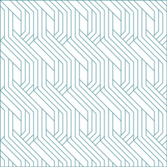 Abstract vector seamless pattern and swatches oriental line texture on white background wallpaper geometric diagonal fabric waves set of design elements