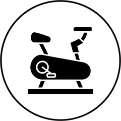 Gym Bike Icon
