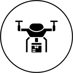 Drone Delivery Icon