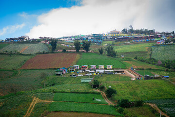 Mountain view in thailand,Landscape of nature, Phu Thap Boek, Phetchabun Province, Thailand.