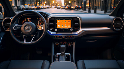 interior of a car