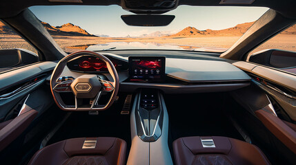 interior of a car