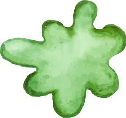 halloween green bubble