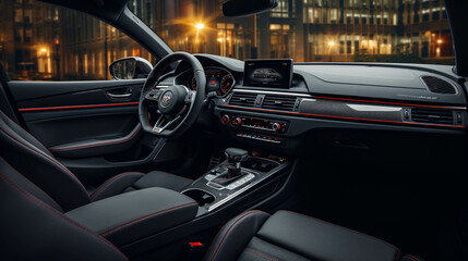 interior of a car