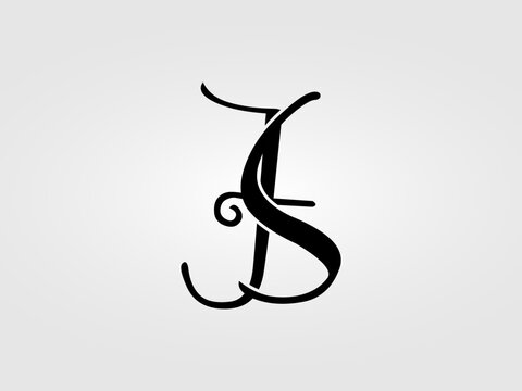 Initial SF,FS letter Logo Design vector Template. Monogram, lettermark SF,FS logo Design