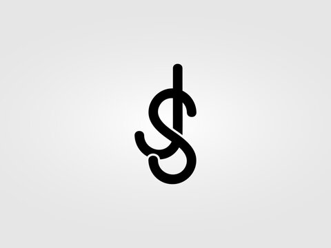 Initial SJ letter Logo Design vector Template. Monogram, lettermark SJ logo Design