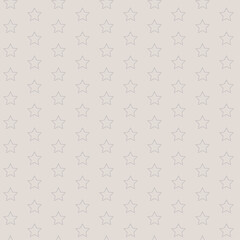 レトロな星柄のパターン、点線の星、ベクター