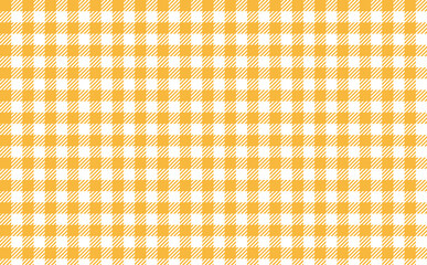秋っぽい黄色のギンガムチェックの背景素材