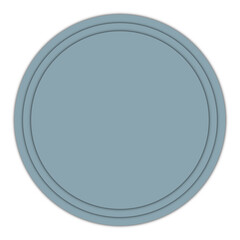 Pieces of Thick Paper cut into Round Shapes. Can be used as a Text Frame. 