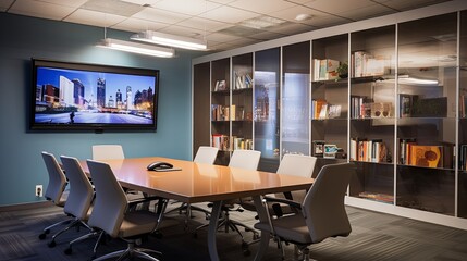 creative vibrant interior design modern office interior ideas concept comercial space interior corporate office space meeting modern colorful style  interior design background,ai generate