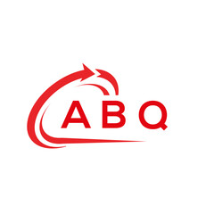 ABQ letter logo design on white background. ABQ creative initials letter logo concept. ABQ letter design.	
