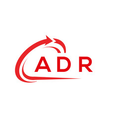 ADR letter logo design on white background. ADR creative initials letter logo concept. ADR letter design.	
