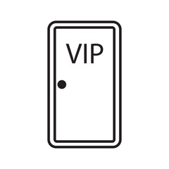 vip icon vector