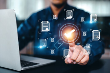 Search engine data document content management system and online file transfer download or sharing and database digital cloud drive storage service on computer network technology analytics concepts