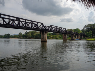 River Khwae ( KWAI) Bridge,Kanchanaburi Province , Thailand 23.10.2018