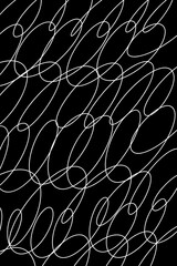 Minimalist Simple Abstract Line Art Ink Poster Background