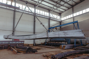 Steel strip for the construction of reinforced concrete buildings