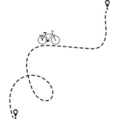 Bike Travel Route