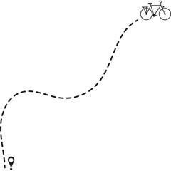 Bike Travel Route
