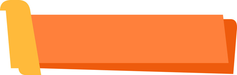 Fototapeta premium orange and paper