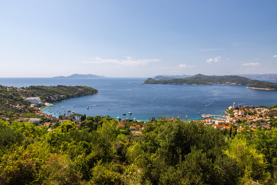 Elaphiti Islands, Croatia 08-03-2023 The Elaphiti Islands is a small archipelago consisting of several islands stretching northwest of Dubrovnik, in the Adriatic Sea. 