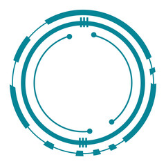 Futuristic Frame Circle