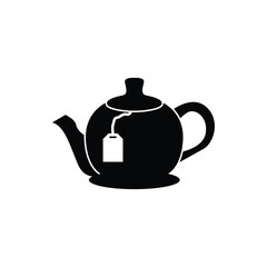 tea pot logo icon