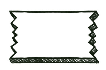 Head title element hand drawning