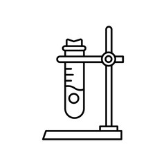 Culture tubes vector icon which can easily modify or edit

