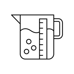 Beaker vector icon which can easily modify or edit

