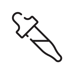 dropper icon design vector template