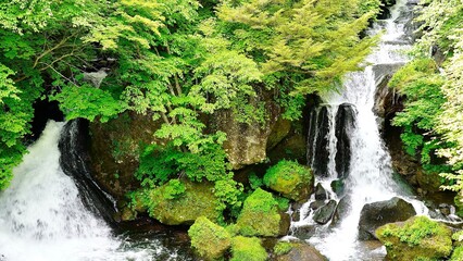 栃木県日光市の竜頭ノ滝