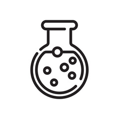 chemistry icon design vector template