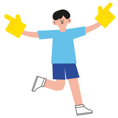  players and cheerleaders