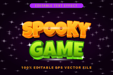 Spooky Game Editable Text Effect 3d Modern Style.jpg
