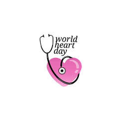 World heart day. World hearth days icon. World hearth days symbol.