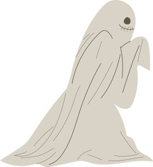 シーツのお化け