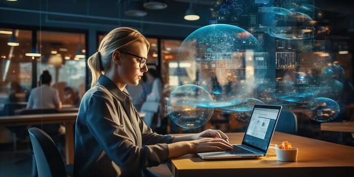 working on a technologically advance company, generative ai