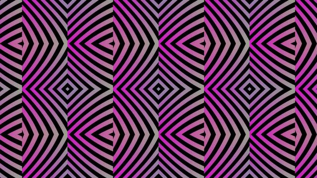 Colorful Vj loop kaleida background animation in 4k.
