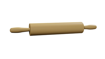 3D Model Illustration of Dough Grinder For Making Cake Or Bread