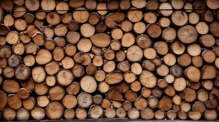 Stack of wood Log