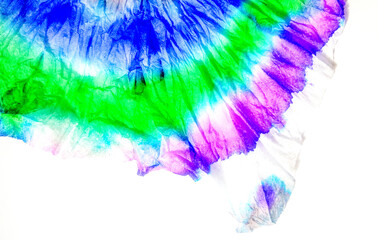 Tie Dye Swirl. Vintage Dirty Art Organic. Water